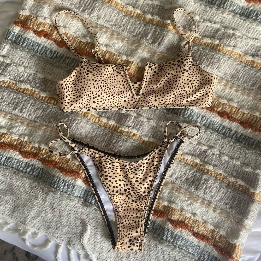 Animal Print Bikini